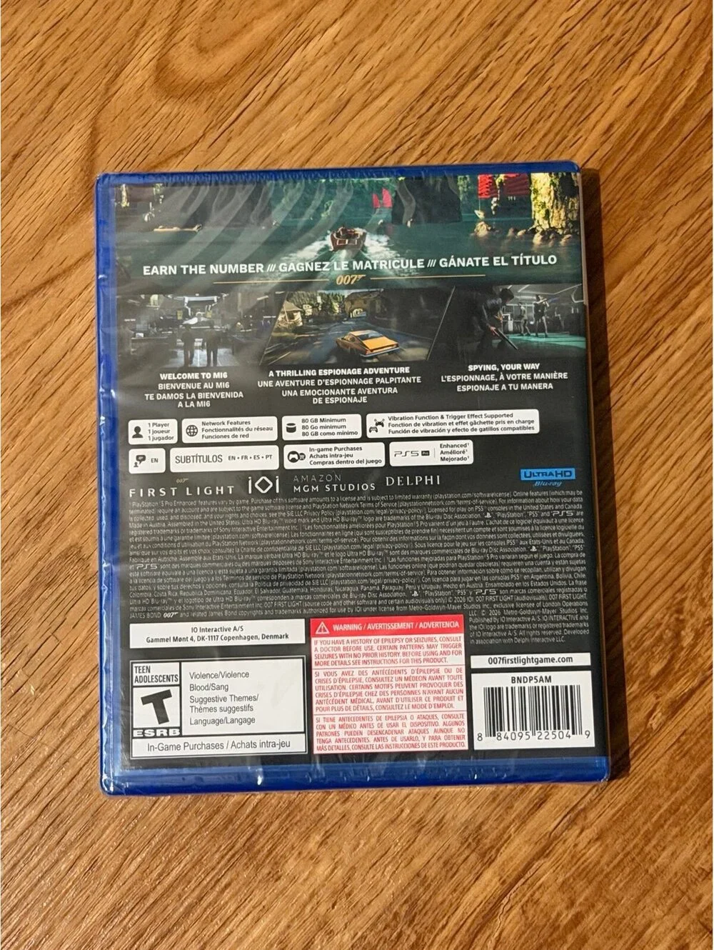 007 First Light for PlayStation 5
